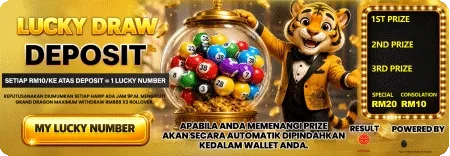 MAE44 Deposit Lucky Draw — every RM10 deposit gets a lucky number